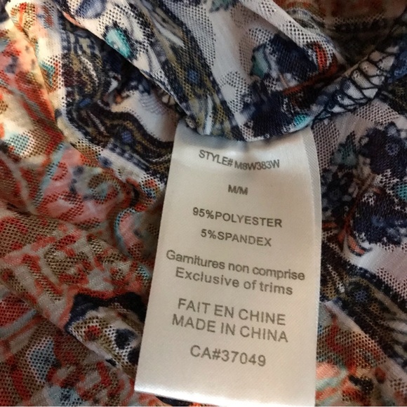 2 for $20 Marie Claire Sleeveless Blouse Medium - Picture 6 of 8